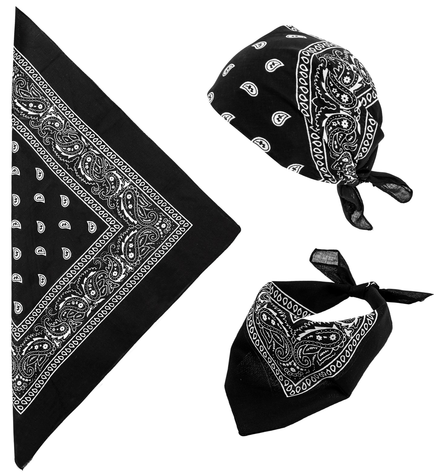 BANDANA ZWART