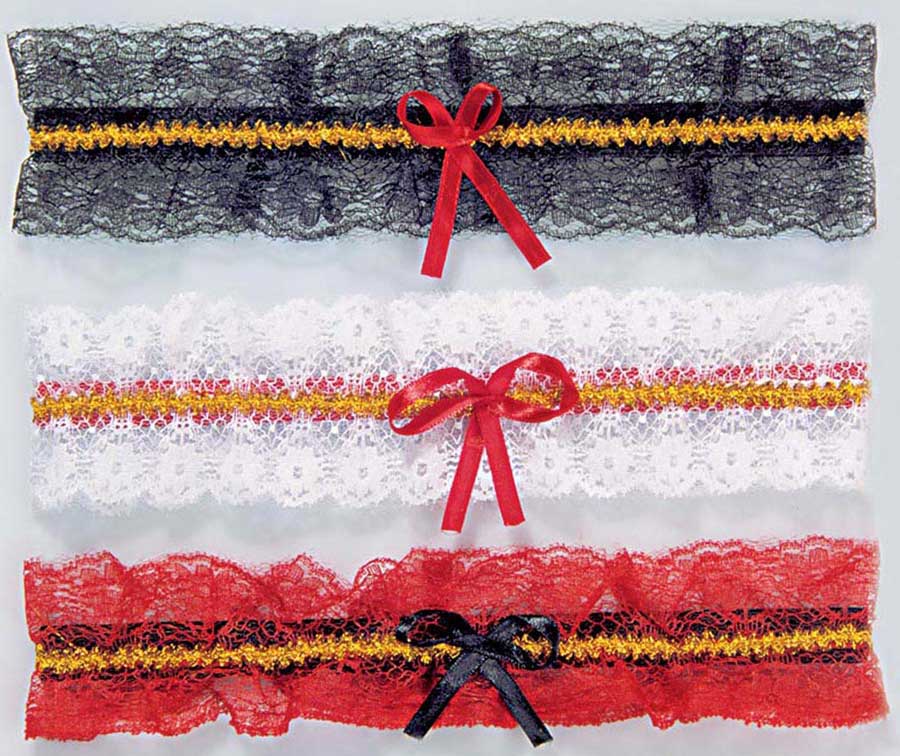 KOUSEBAND ZWART OF WIT ASS