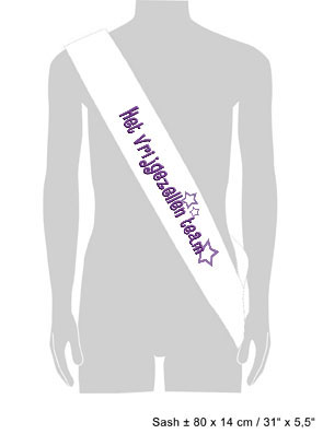 SJAAL VRIJGEZELLEN TEAM 80/14 CM