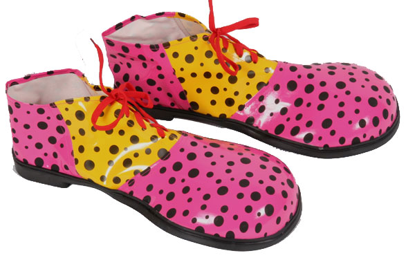 CLOWNSHOEN ROZE  BOLLETJES