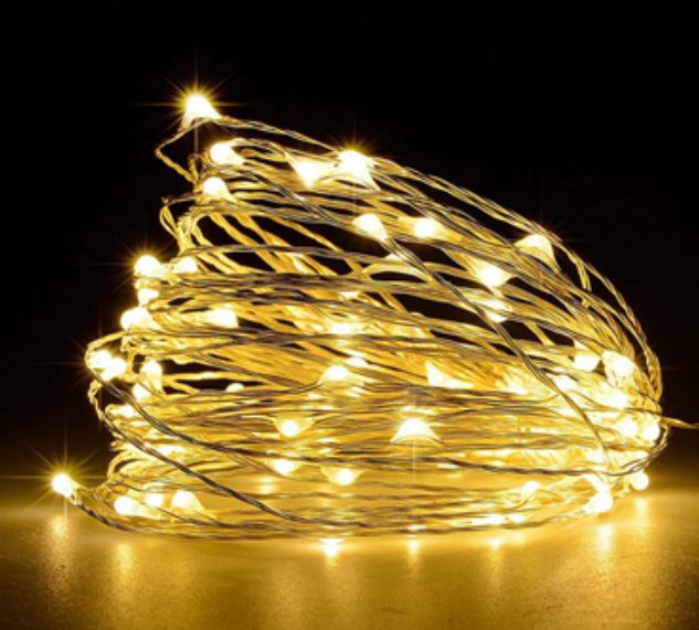 LED STRING WHITE 2M 20 LAMPJES