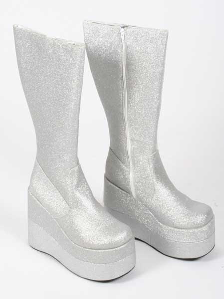 DRAQUEEN BOTTEN ZILVER 42/43 EC