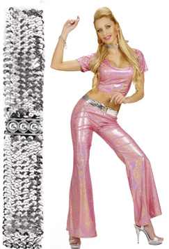 RIEM ZILVER EPAILLET ELASTISCH