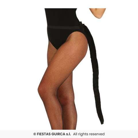 STAART KAT ZWART 70 CM