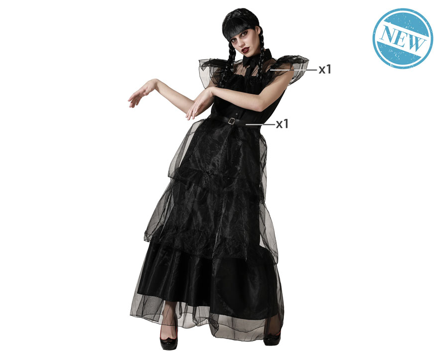 DEAD ZWARTE MEISJE M-L