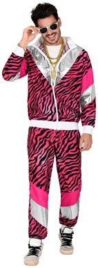 80 S JOGGING TIJGER ROZE S