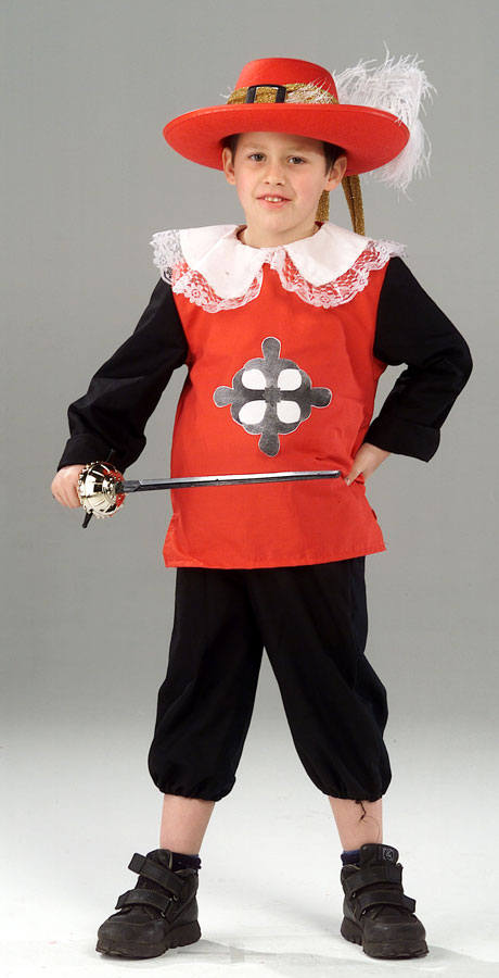 MUSKETIER ROOD 146CM 10/12J