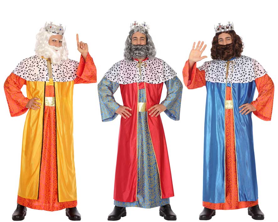 DRIEKONINGEN ASS KLEUREN M/L