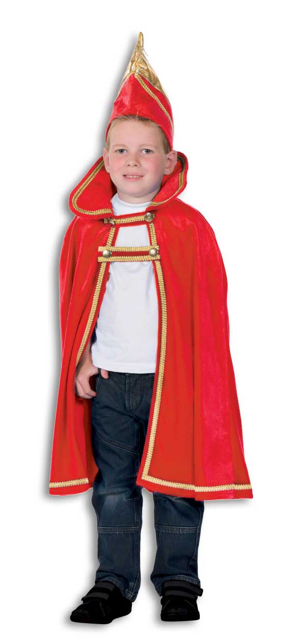 PRINSMANTEL+STEEK KIND ROOD