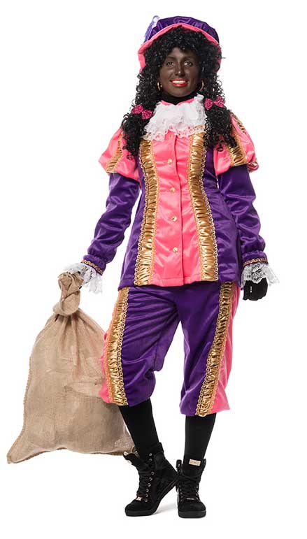 PIET MEISJE ROZE PAARS LUXE 36/38