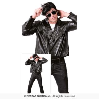 LEDER IMITATIE JAS M