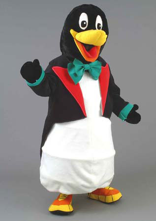 MASCOTTE PINGUIN KOSTUUM