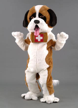 MASCOTTE ST BERNARD
