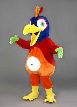 MASCOTTE TOEKAN-PAPEGAAI