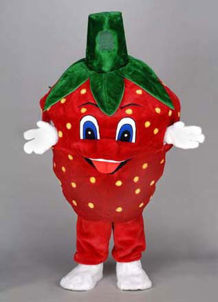 MASCOTTE AARDBEI