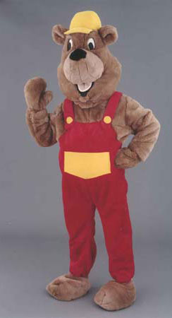 MASCOTTE OVERAL ROOD/GEEL