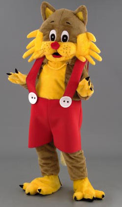 MASCOTTE KAT BROEK ROOD