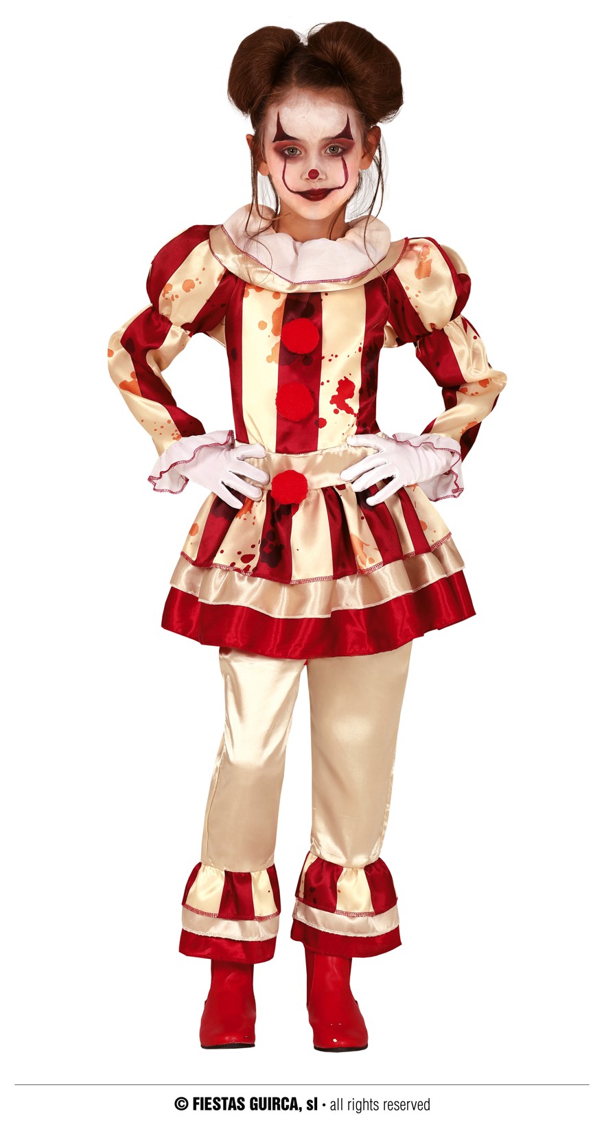 STRIPED CLOWN GIRL 5-6J