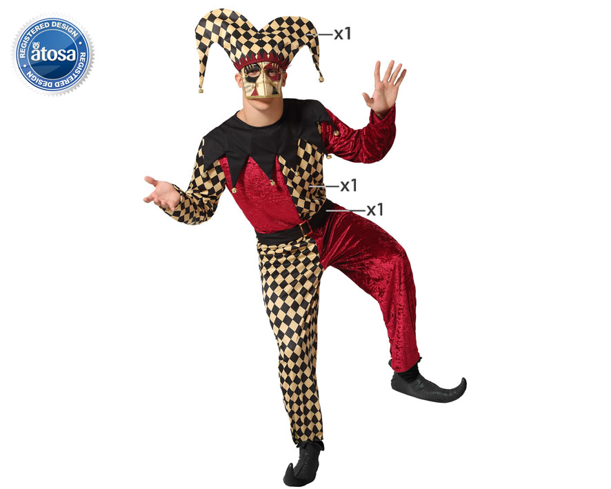 HORROR ARLEQUIN MAN  M-L