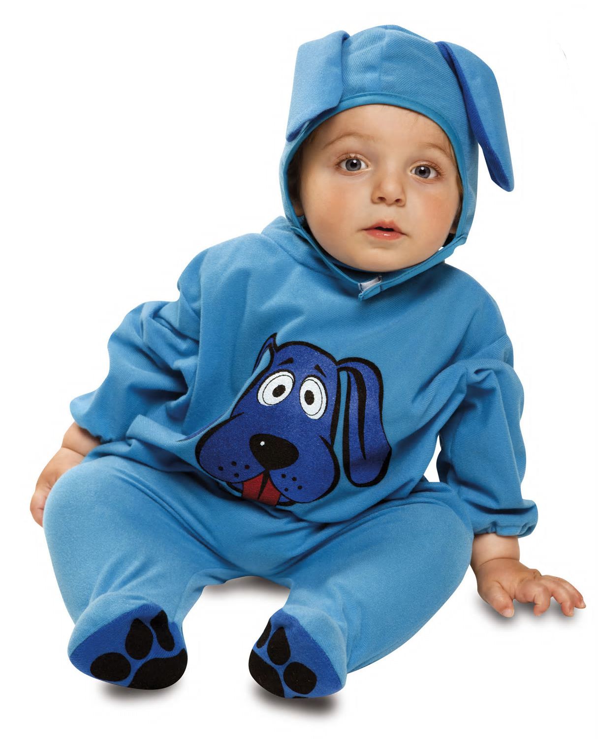 BABY HOND BLAUW 6/12 MAAND