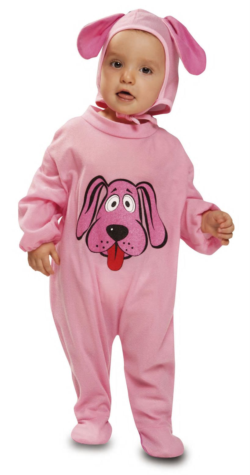 BABY HOND ROZE 0/6 MAAND