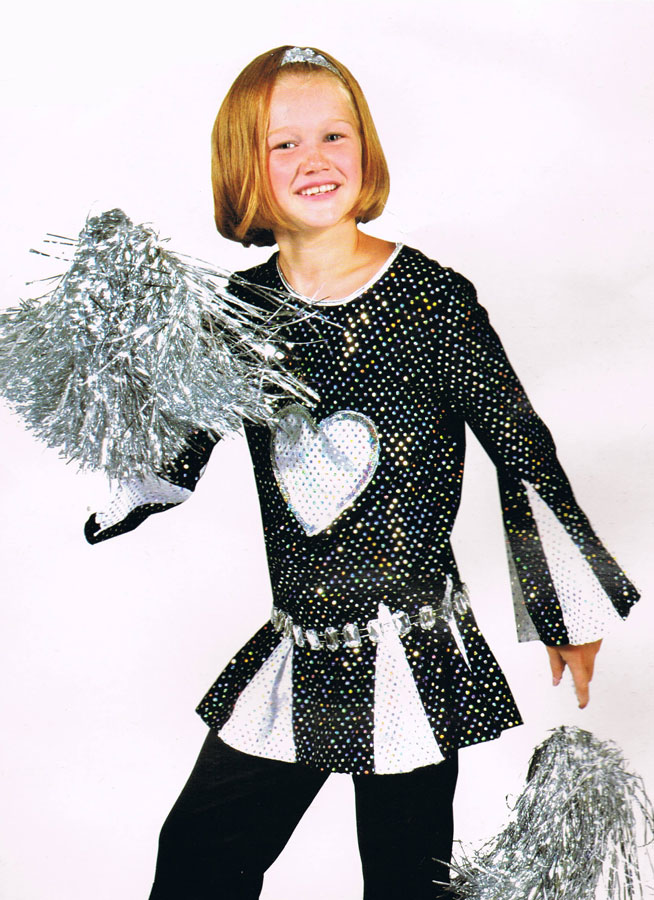 DISCO ZWART HART 104CM