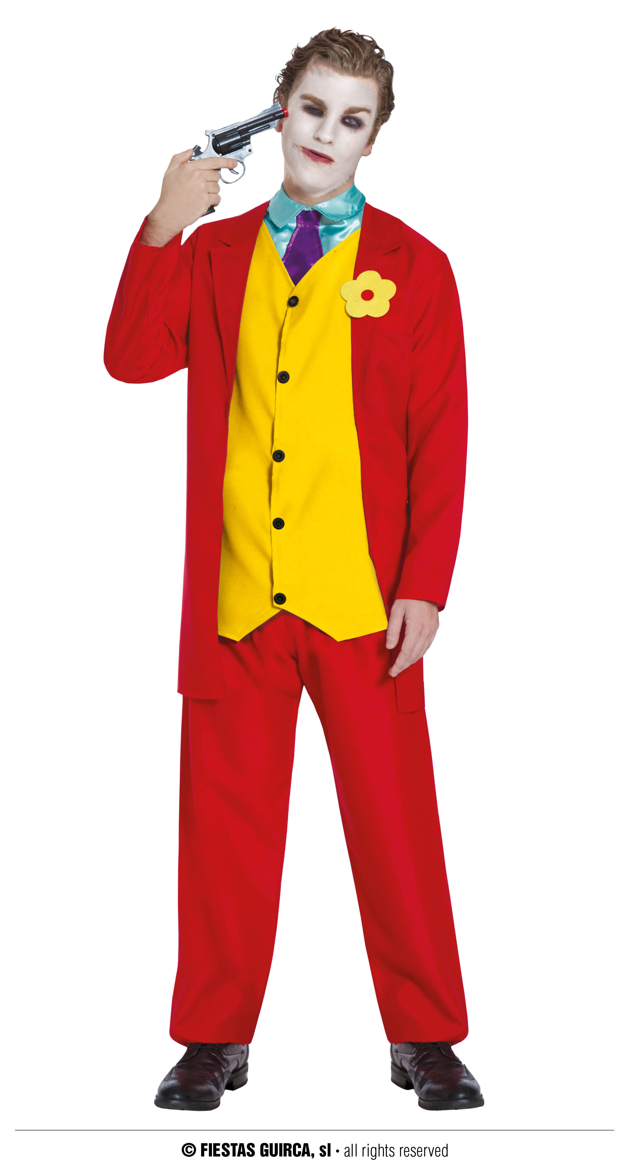 JOKER RED COSTUME 14-16JR
