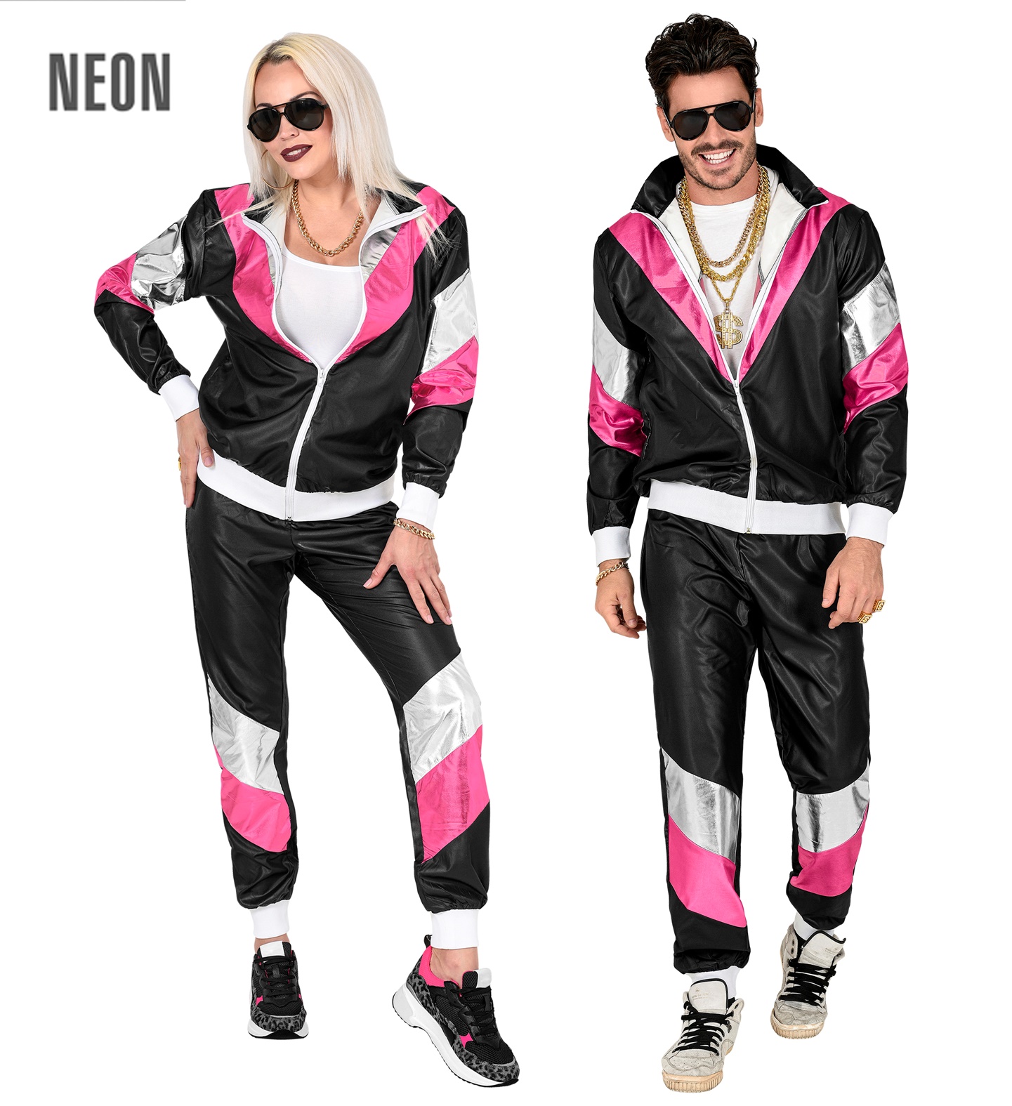 PARTY TRACKSUIT LEATHERLOOK M