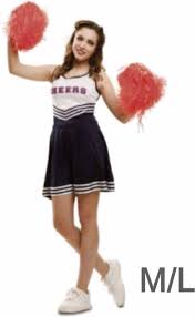 CHEERLEADER BLAUW M-L