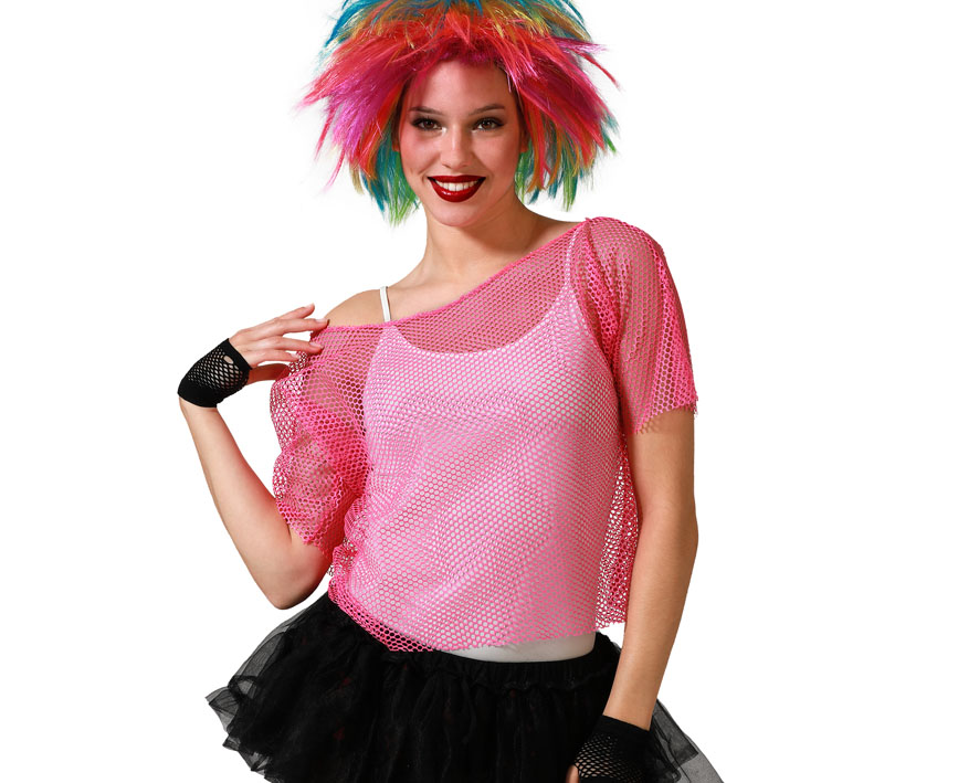 NET FLUO ROZE TRUITJE STD