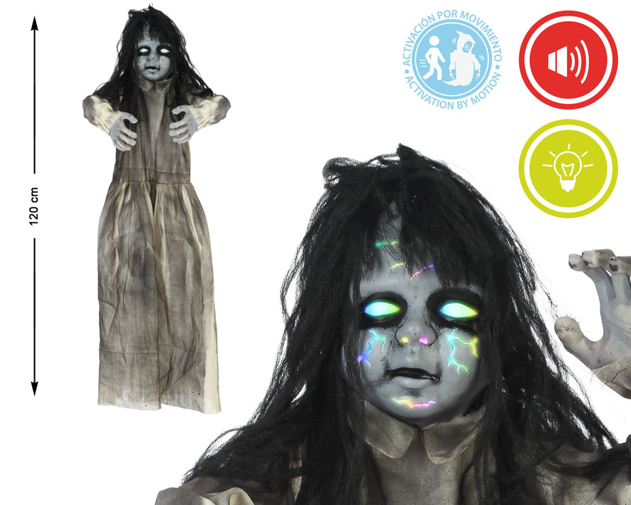 GRIJZE HANG POP MET GELUID EN LICHT