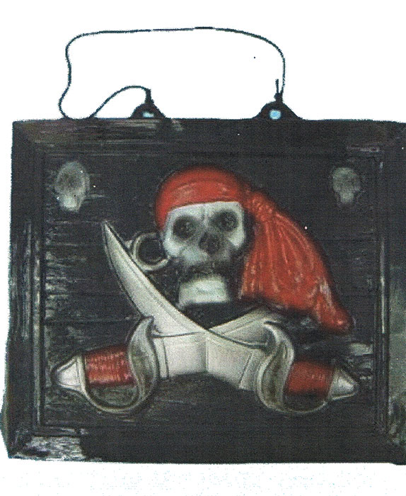 PIRAAT WAL DECO 32/27CM