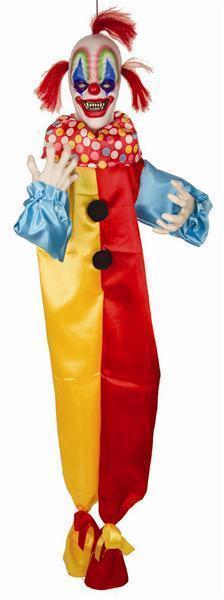 CLOWN HORROR 150CM BEW-LICHT-GELUID