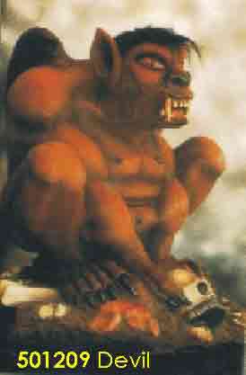 HORROR DEVIL RUBBER 55CM