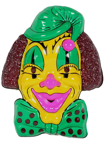 DECO CLOWN GROEN