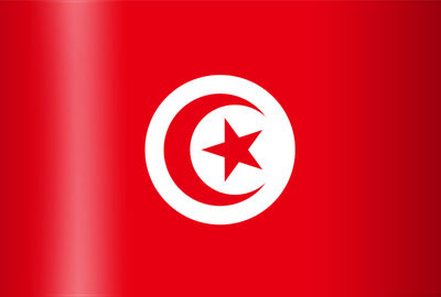 VLAG TUNESIE - TUNISIE 90*150CM