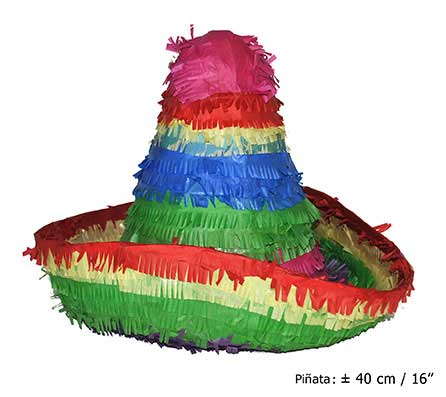 PINATA SOMBRERO 40*40*30CM