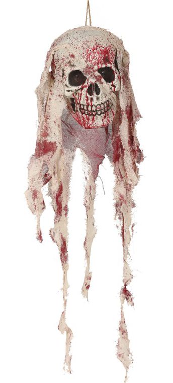 KOP SKULL MET BLOED 30CM