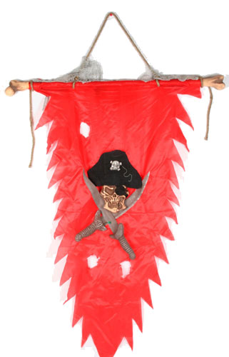 PIRATENVLAG 105/140CM PUNT