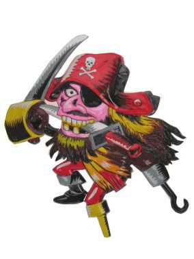 PIRAAT WANDDECO 51X48 CM