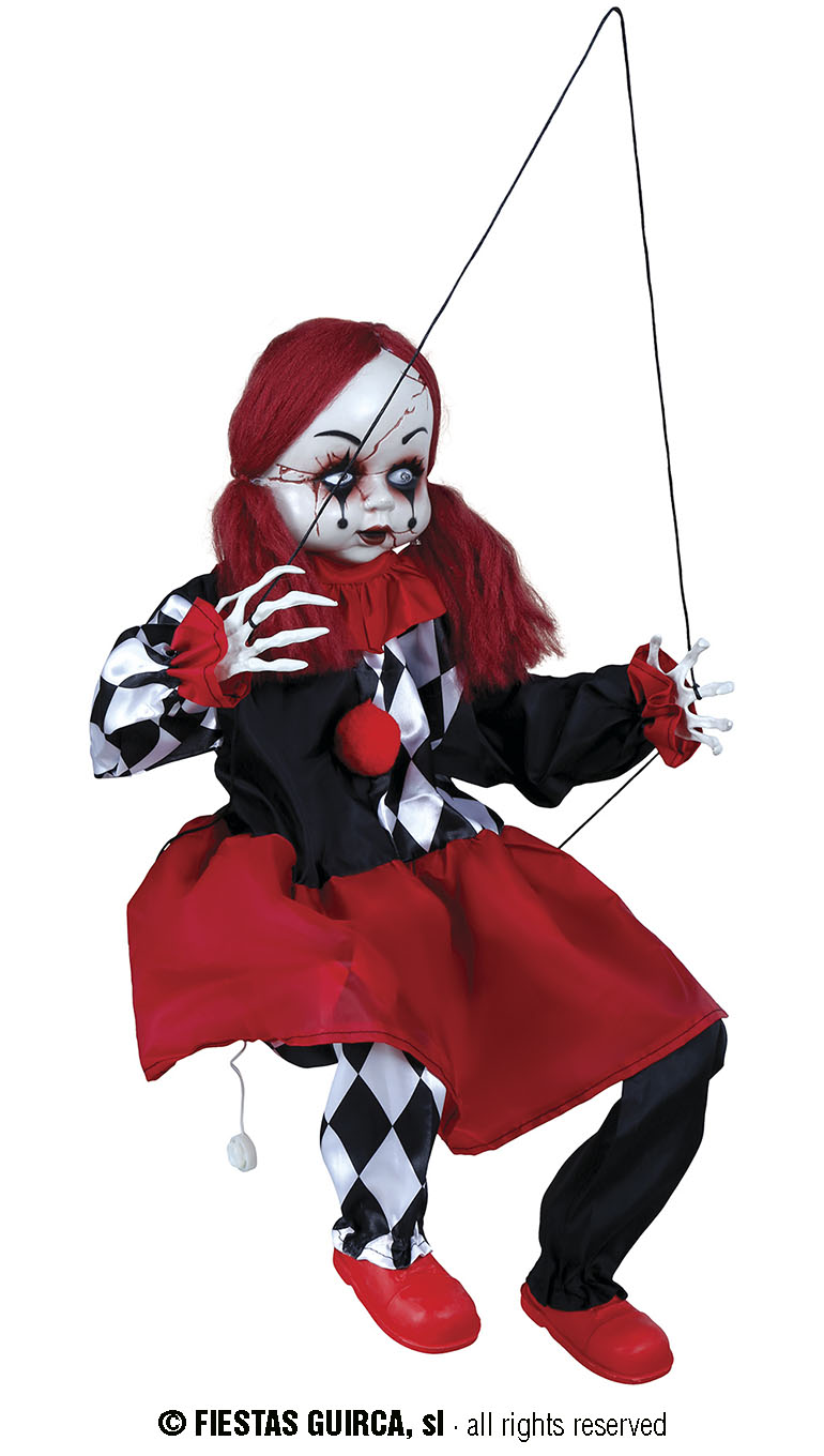 CLOWN ON SWING 80CM