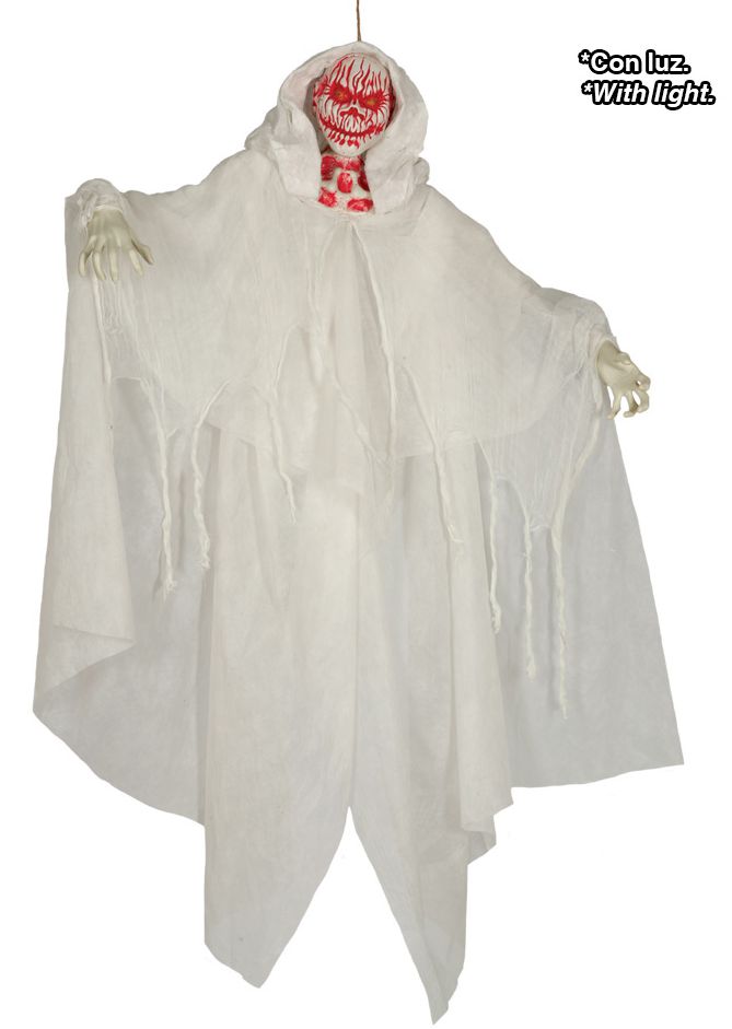 ZOMBIE WIT + LICHT 170CM