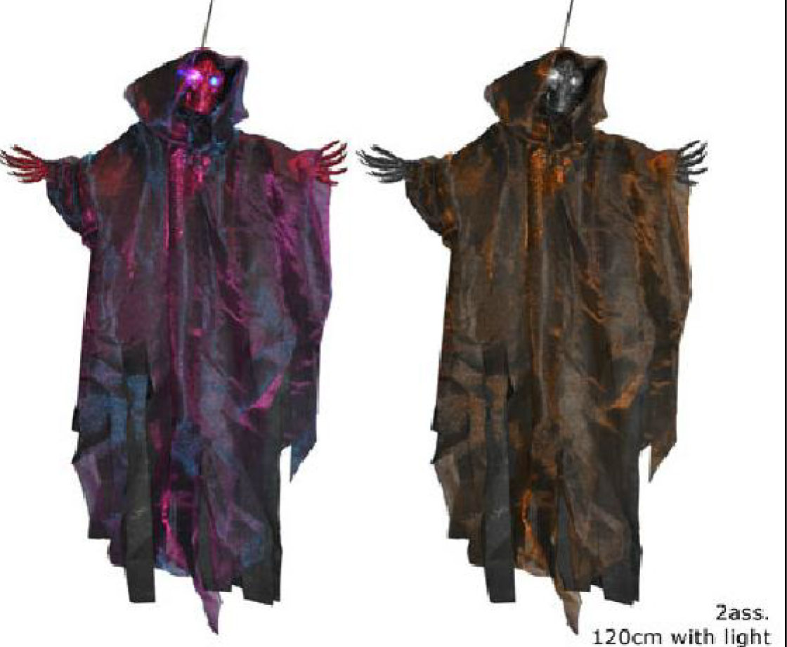 HANGSPOOK GLITTER 120CM ASSORTIE