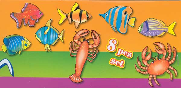 ZEE LOBSTER-VIS SET 8ST