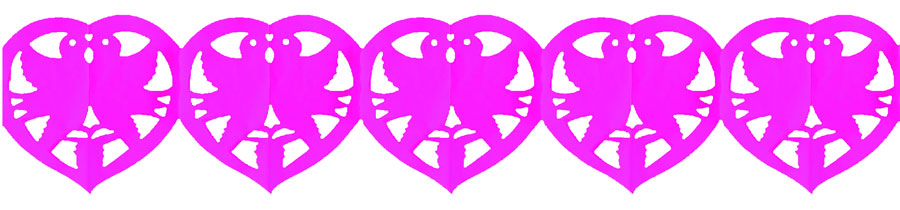 SLINGER DUIF HART ROZE 3M