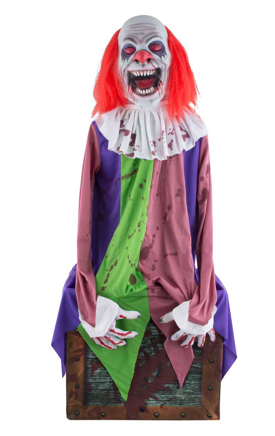 HORROR CLOWN UIT DOOS OPREIZEND