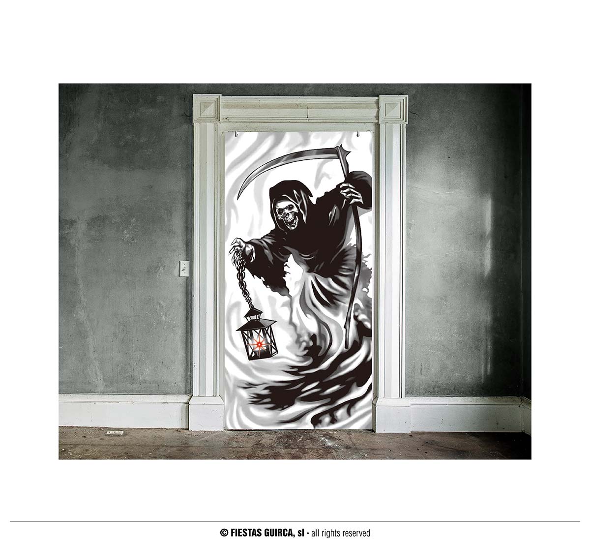 DOOR COVERS HORROR 75*150CM ASSORTIMENT