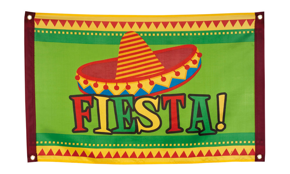 VLAG FIESTA MEXICO 60/90CM