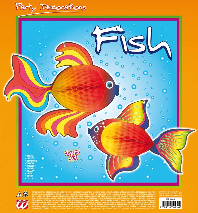 ZEE HAWAI ANIMAL FISH 2PC