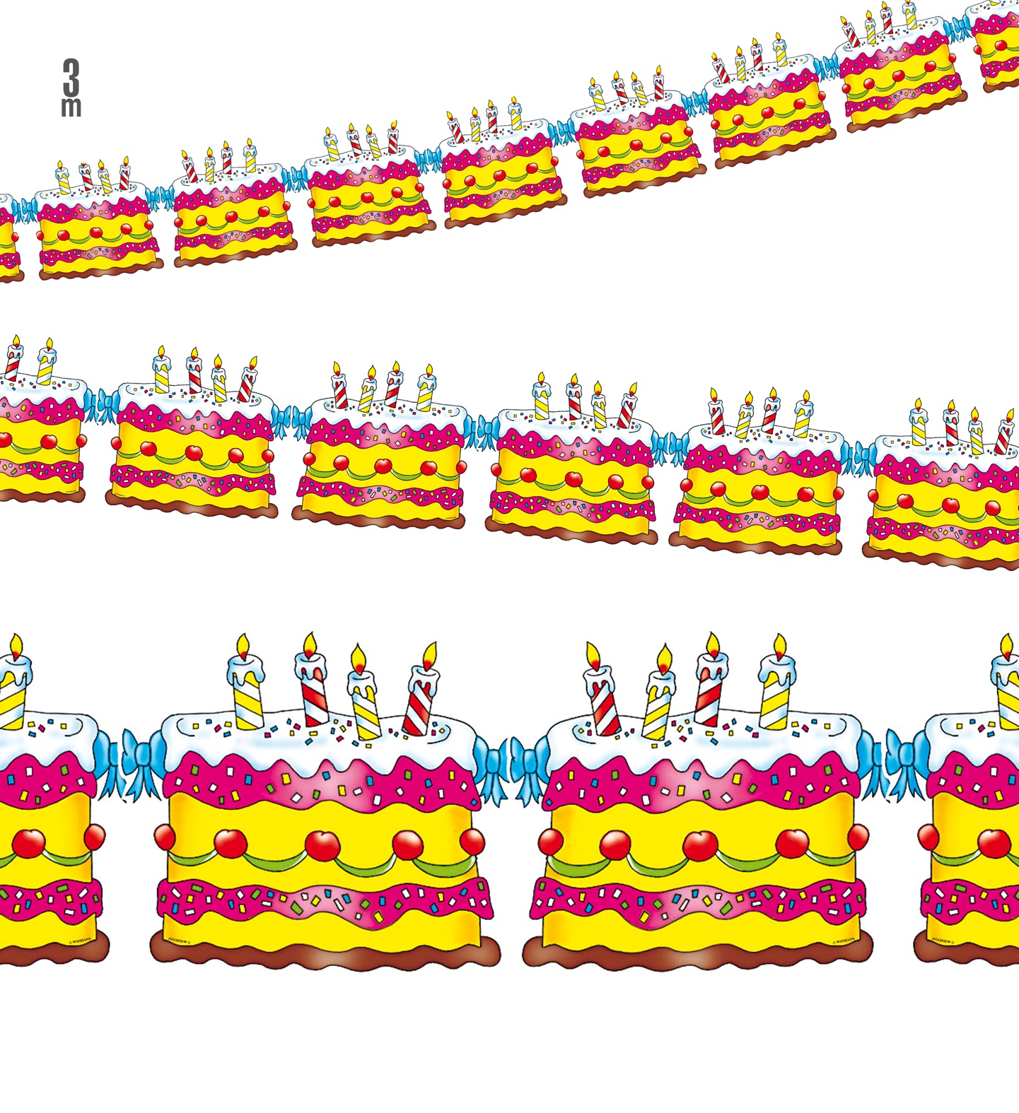 SLINGER VERJAARDAGS TAART
